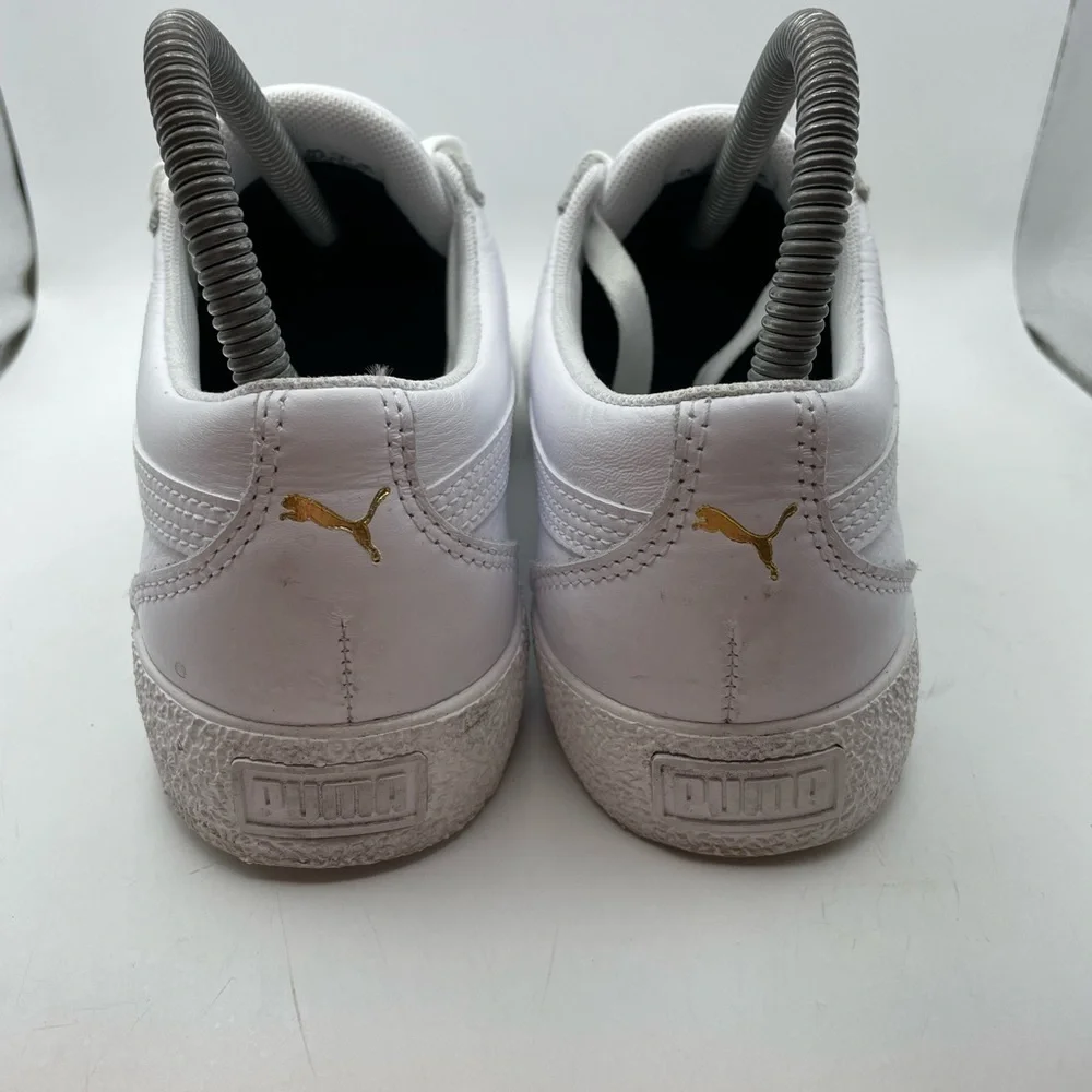 Puma Love tumble white leather women’s sneakers size 7
